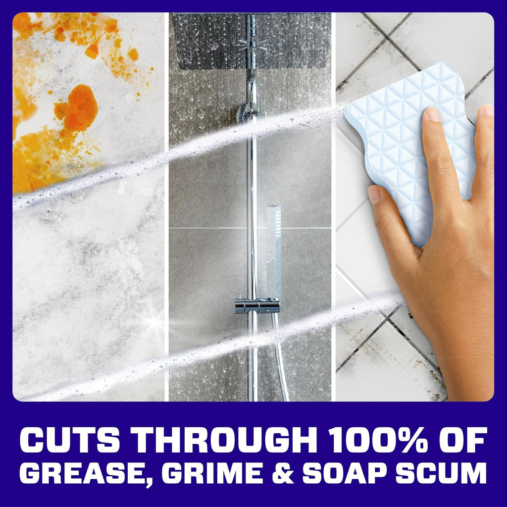 Mr. Clean Magic Eraser - Ultra Foamy All-Purpose Cleaner Sponge | 5 Count for Kitchen & Bathroom Cleaning