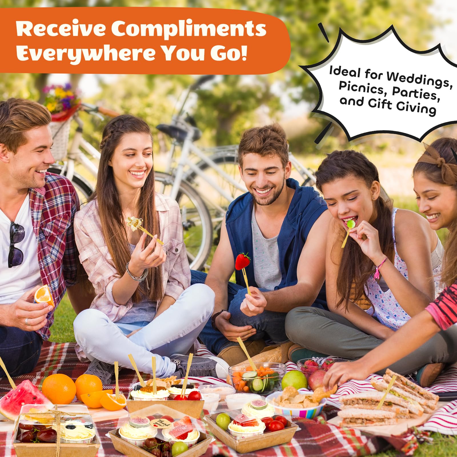 LNDIEHS 50Pcs Small Kraft Charcuterie Boxes with Clear Lids - Paper Mini Appetizer Plates for Sandwich, Cookie, Sushi, Cake Slice, and Strawberries
