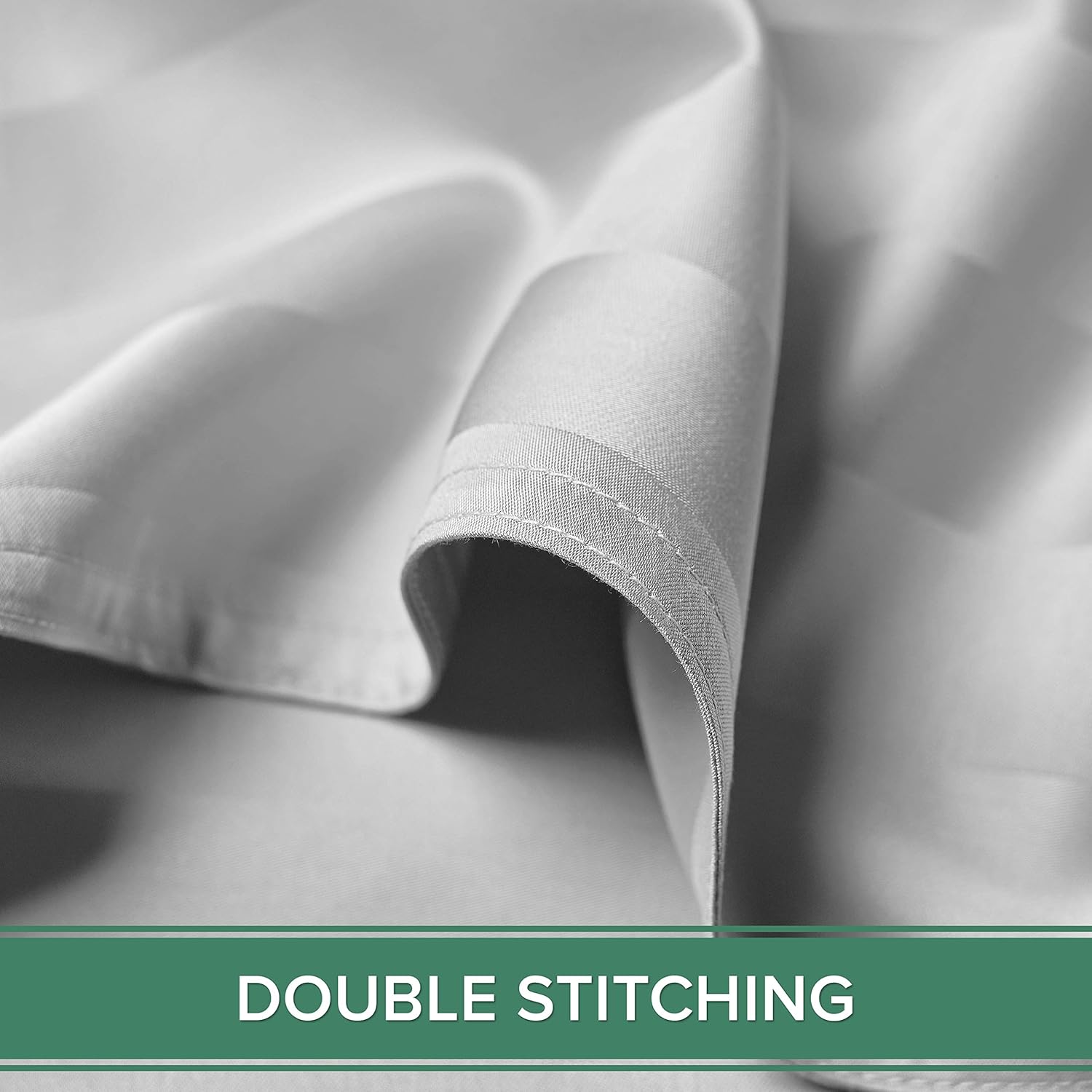 Pure Bamboo Full Sheets - Luxuriously Soft & Cooling 100% Organic Viscose Bed Sheet Set | Jacquard White, 2-Year Quality Promise