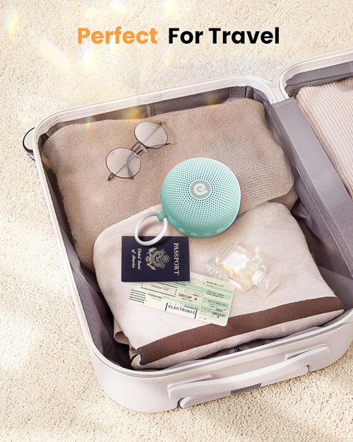 Dreamegg Sound Therapy Machine - Portable Soothing Sound Device with 21 Sounds & Noise Canceling | Green