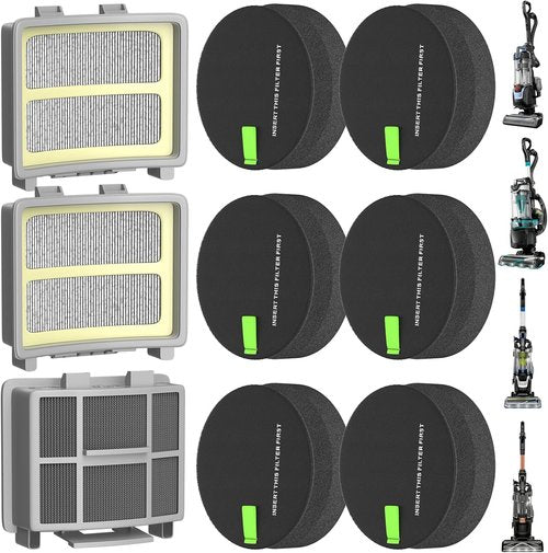 Bissell Filters - Compatible with SurfaceSense & Pet Hair Eraser Vacuums - 3 Pack