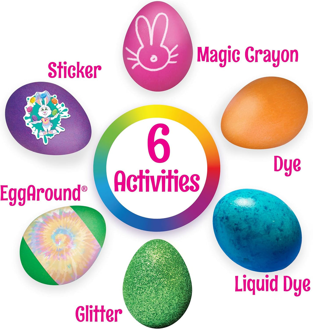 PAAS Easter Egg Decorating Bundle - Deluxe Kit & Cosmic Egg Dying Kit | Food Safe Dye for Family Fun (3 Pieces)