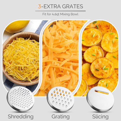 HaWare 24-Piece Stainless Steel Mixing Bowls Set - Airtight Lids & Graters | Kitchen Prep & Storage, Khaki