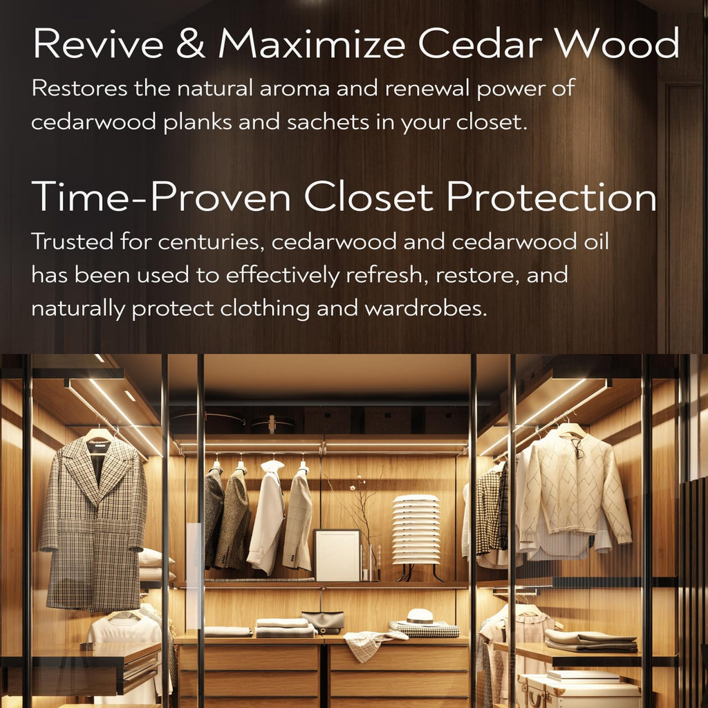 Colton's Naturals Cedar Spray w/Lavender Extract – Non-Chemical Wood Protection – Cedar Wood Scent – Restores Scent Closets & Drawers (32 oz)