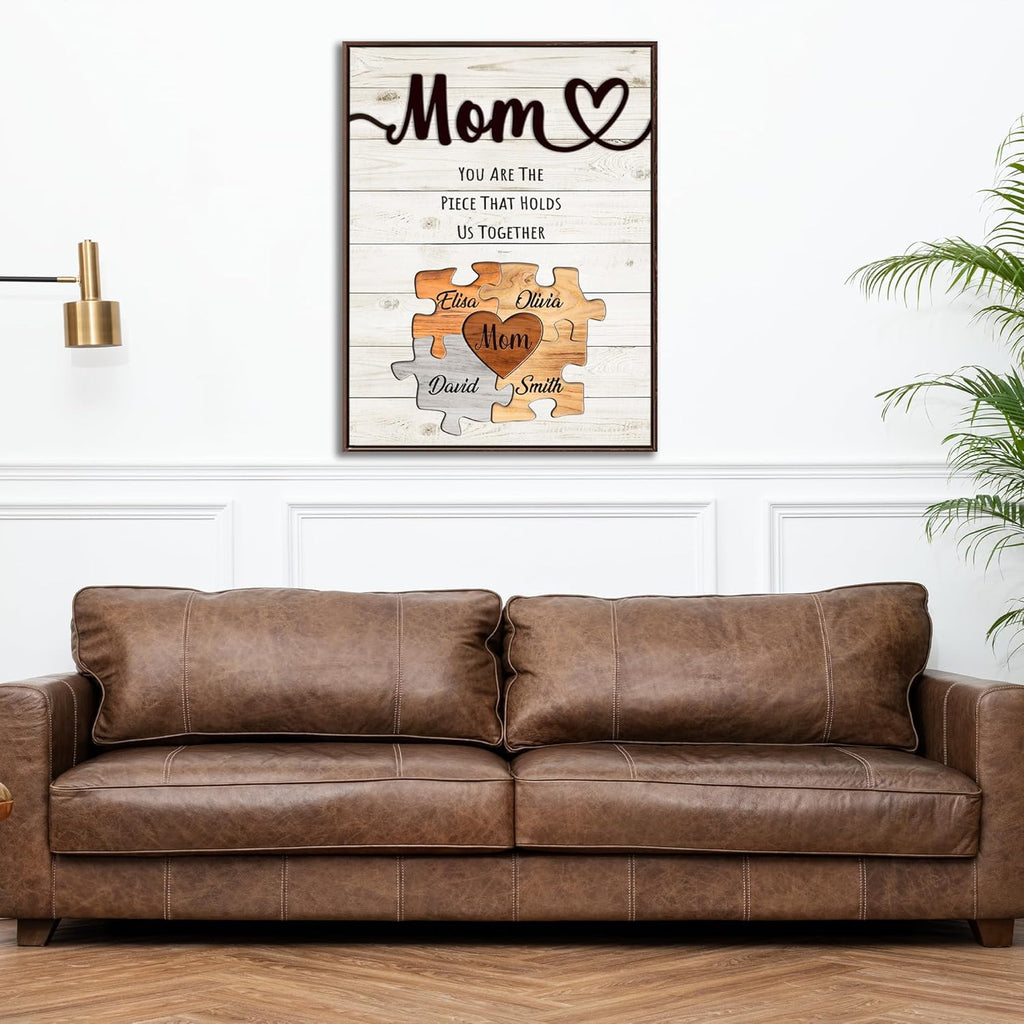 Regine Switzerland Personalized Mother's Day Gift | Custom Puzzles & Canvas Prints for Mom, Nana, Grandma