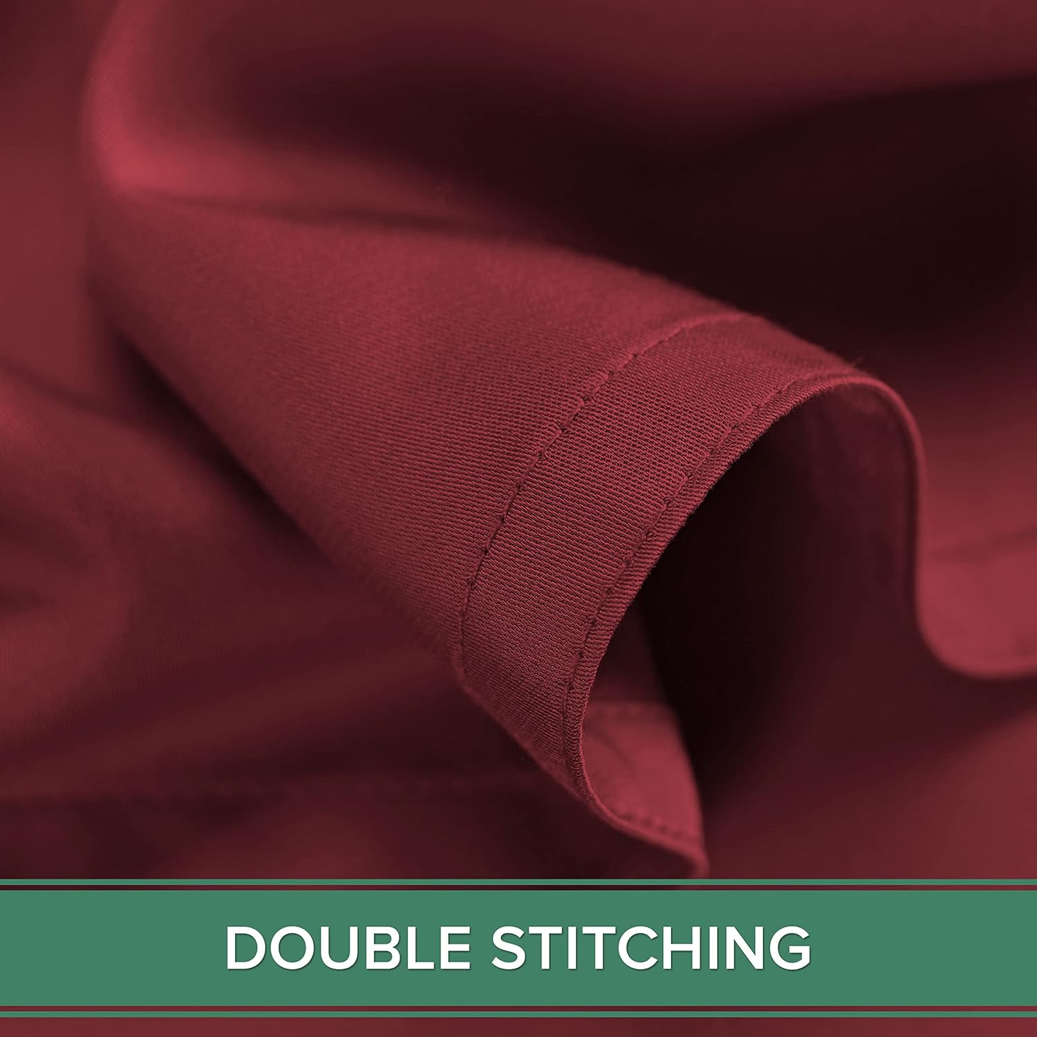 Pure Bamboo Twin Sheets - Luxuriously Soft 100% Organic Viscose Bed Sheet Set | Cooling & Durable (Twin, Merlot)