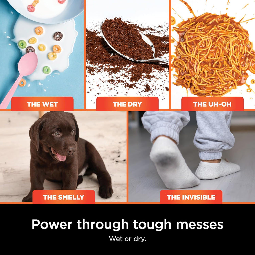 Shark HydroVac MessMaster Cordless Wet Dry Vacuum Cleaner - 3-in-1 Self-Cleaning System, Lightweight & Powerful Suction for Hard Floors & Area Rugs, Rose Gold