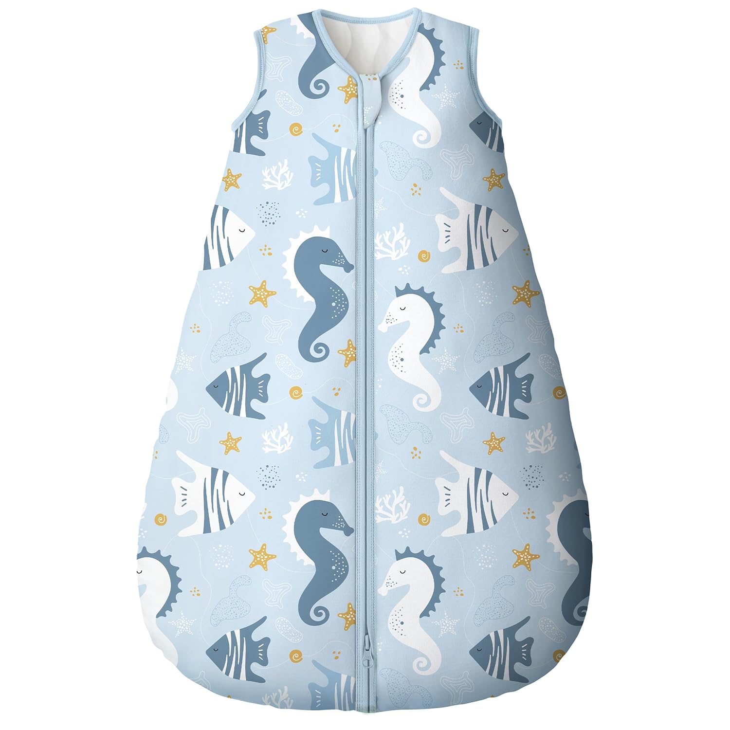 Yoofoss Baby Sleep Sack - 0-6 Months | TOG 2.5 Organic Cotton Wearable Blanket - Warm & Comfy