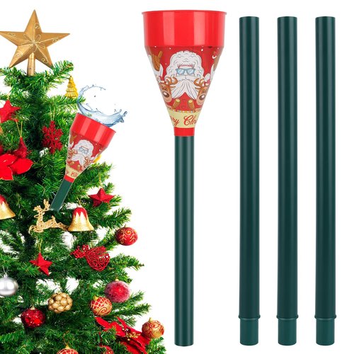 Bagrox Christmas Tree Watering Funnel, Christmas Tree Watering System with Long Funnel, Plant Watering Tool, Christmas Tree Watering Cans