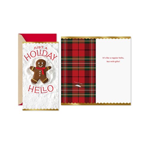 Hallmark Christmas Gift Card Holders or Money Holders Assortment, Cozy Christmas Wishes (5 Christmas Cards with Envelopes)
