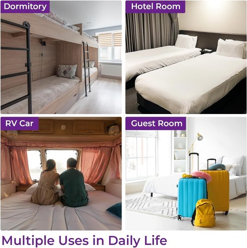GAESTE 6-Inch Twin Cooling Memory Foam Mattress - Medium Firm, CertiPUR-US Certified for Pressure Relief & Cool Sleep