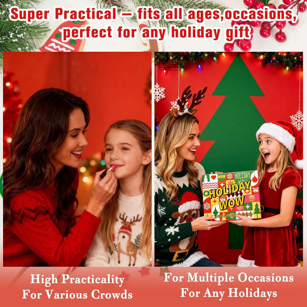 Skiennix All-in-One Makeup Kit for Teen Girls | 24 Individually Boxed Surprises & Essentials
