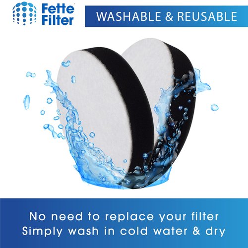 Fette Filter - Vacuum Cleaner Filters Compatible with EUREKA NEU100 NEU102 NEU10AE2 NEU10AE4 NEU10AE5 BDLCE101 BDLCE101C Airspeed Upright Vacuum Cleaner. Compare to E0106 - Pack of 4