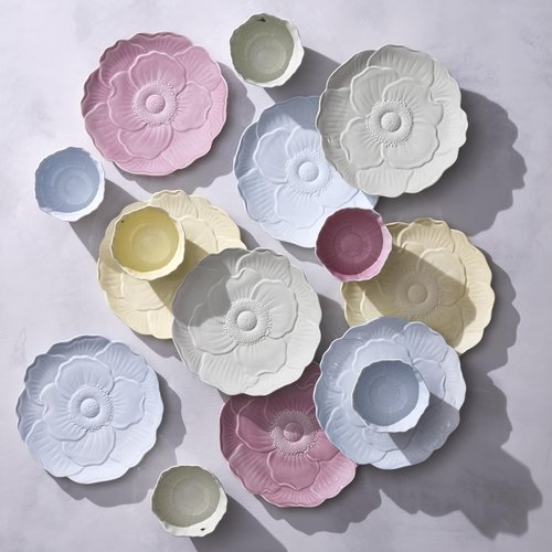 Lenox 897162 Butterfly Meadow Floral Dessert Bowls, Green, Set of 4