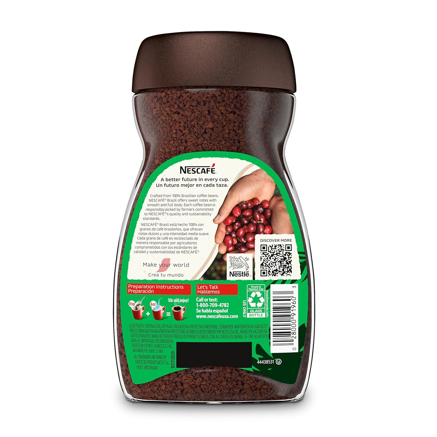 NESCAFÉ CLÁSICO Instant Coffee - Rich Flavor from Brazil | 7 Oz Jar