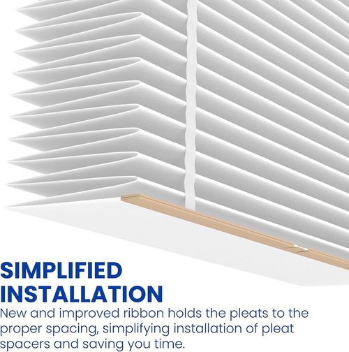 AprilAire 401 Replacement Filter - MERV 10 Whole-House Air Purifier Filter, 16x25x6 (Pack of 2)