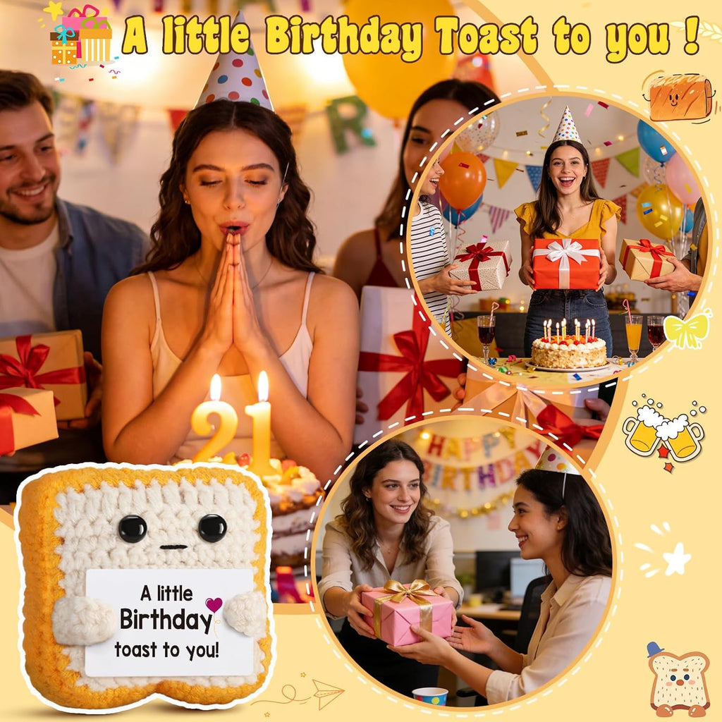 Regine Switzerland Birthday Toast Gift Card - Funny Unique Birthday Gift for Women, Men, Mom, Dad