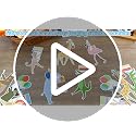 60Pcs Animal Parade Hanging Swirls - Safari Themed Birthday Party Decor