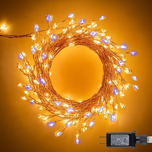 Fairy Lights | 10FT 200LED Twinkle String Lights - Waterproof Indoor/Outdoor Decor for Home & Garden