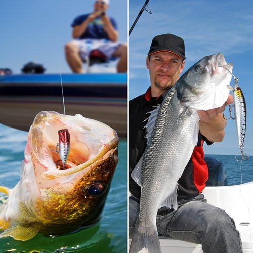 Fishing Lure Advent Calendar 2025 - 24 Days of Christmas Countdown Gifts for Fishermen & Teens