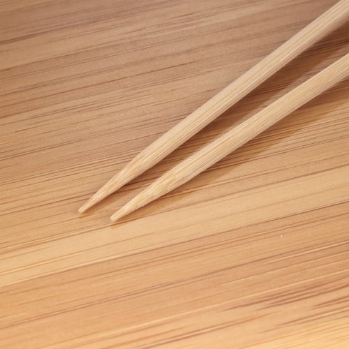 BambooMN Decorative Golf Tee Bamboo Cocktail Sandwich Skewer Picks - 4.25" - White - 1,000 Pieces