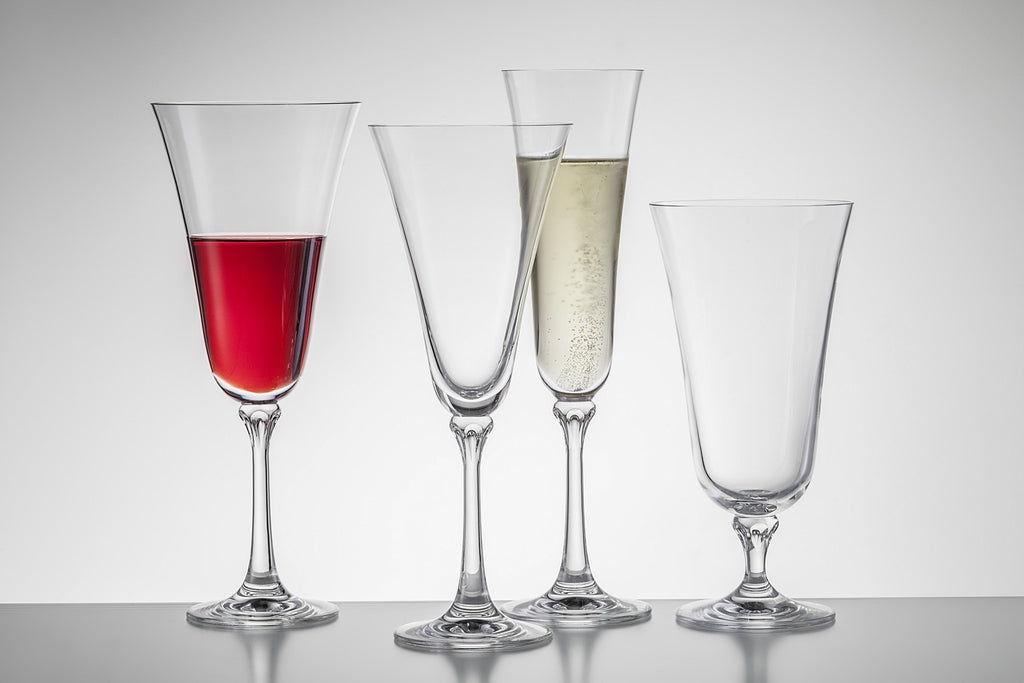 Schott Zwiesel Tritan Crystal Glass Charlotte Stemware Collection Red Wine Glasses (Set of 4), 13.5 oz, Clear -