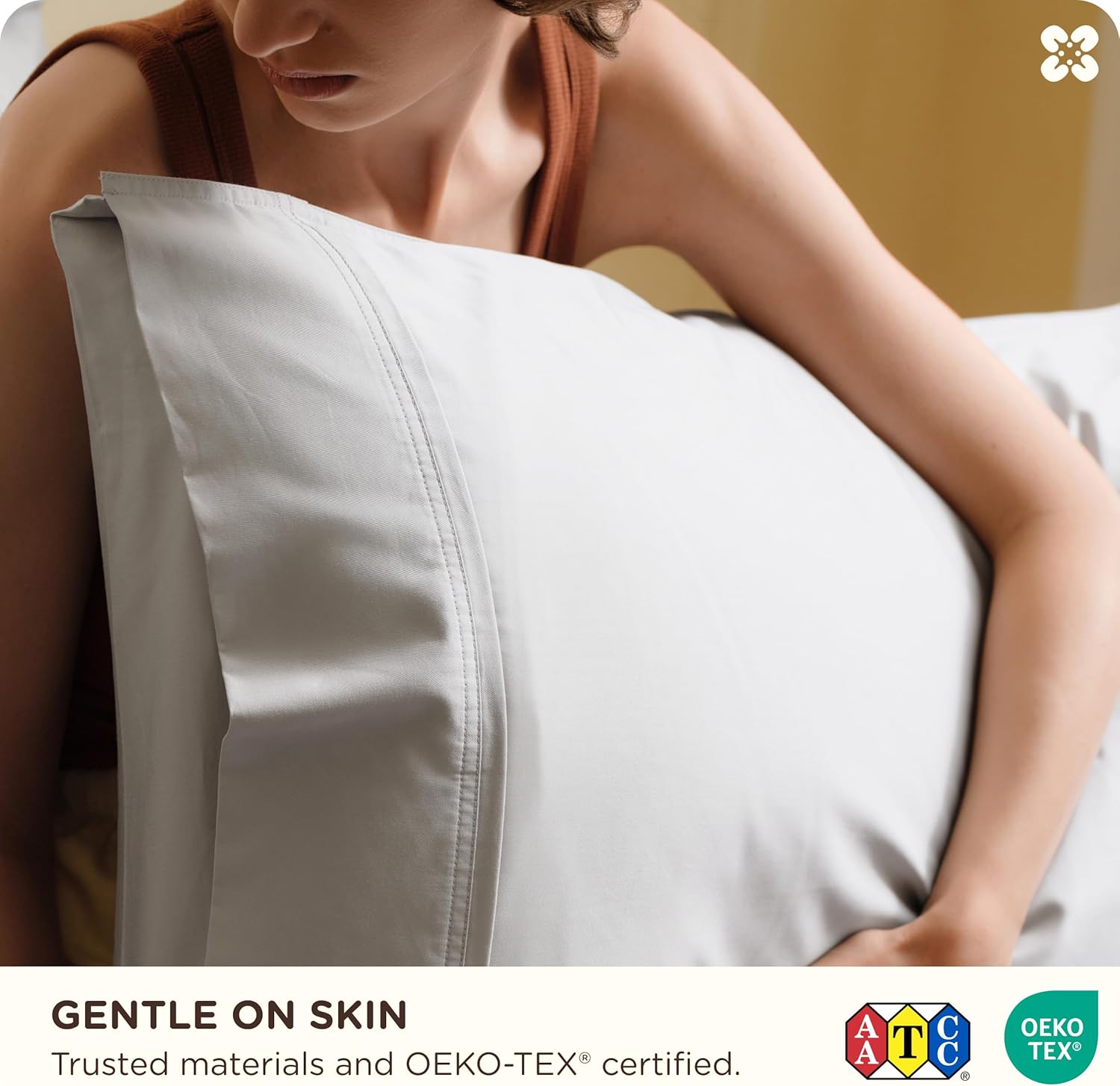 Skiennix Cooling Sheets - Free Rayon Blend Sheets With Purchase | Soft, Breathable Comfort