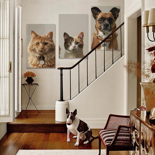 Canvas Prints | Custom Triptych Poster Set (Unframed 24x36) - Turn Your Photos Into Stunning Wall Art
