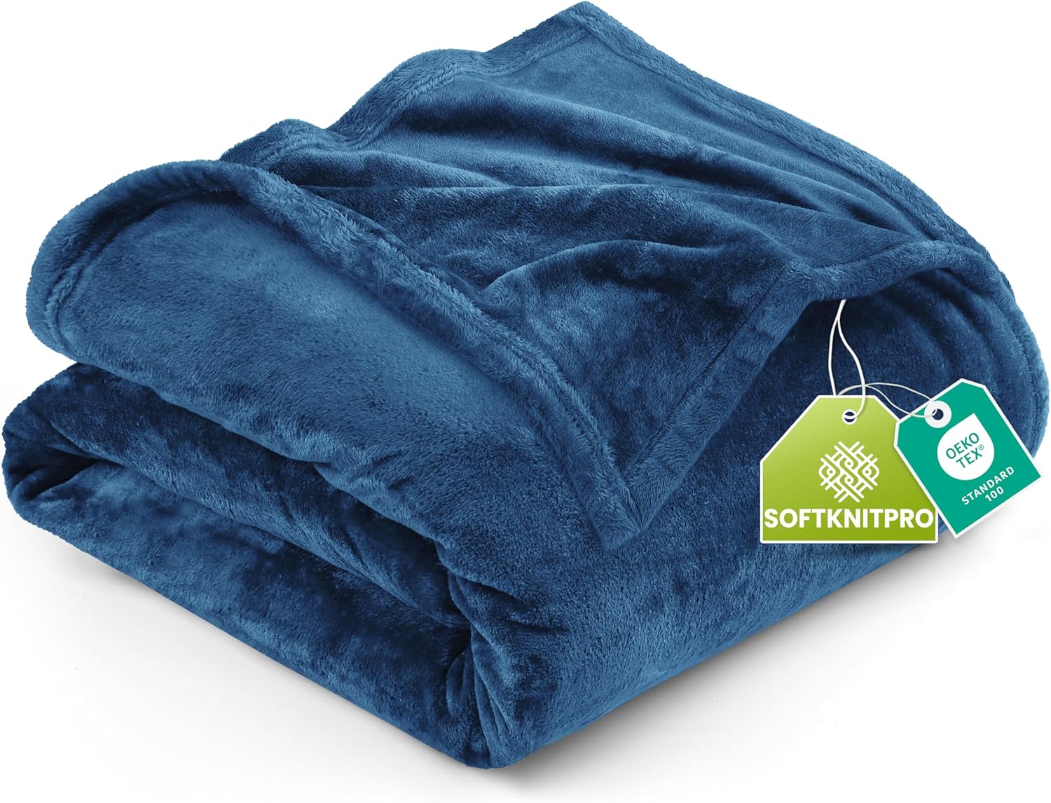 Utopia Bedding Fleece Blanket - Luxury Royal Blue Twin Size Microfiber | Soft, Anti-Static, 300GSM (60x80 Inch)