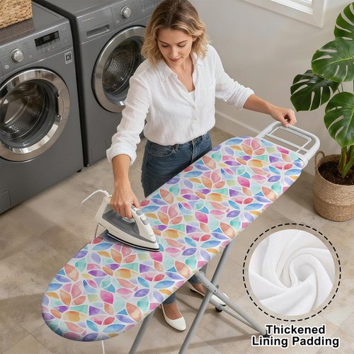 Ironing Board Cover - Heavy Duty Non-Slip Replacement with Thick Padding | 15"x54" Standard Size