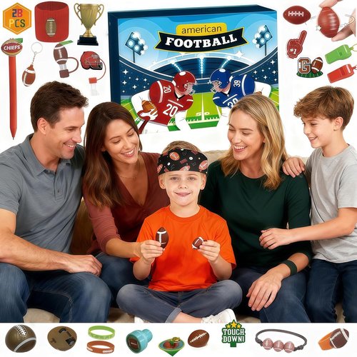 Football Advent Calendar 2025 | 24-Day Countdown with Unique Surprises for Kids & Rugby Fans
