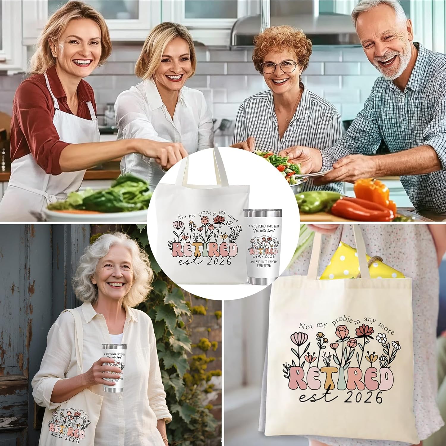 Physkoa Retirement Gifts for Women - Funny Gift for Boss, Coworker, Teacher, Nurse, Mom | 2026 Edition