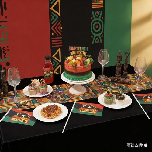 12Pcs Disposable Rectangular Tablecloths | Black History Month Party Decorations - 54x108 Inch