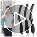 Magiware Hard Bristle Crevice Cleaning Brush Set for Deep Cleaning
