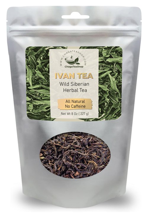 Siberian Fermented Wild Ivan Chai Loose Herbal Tea All Natural, No Caffeine (NET WT 8 OZ (227G))