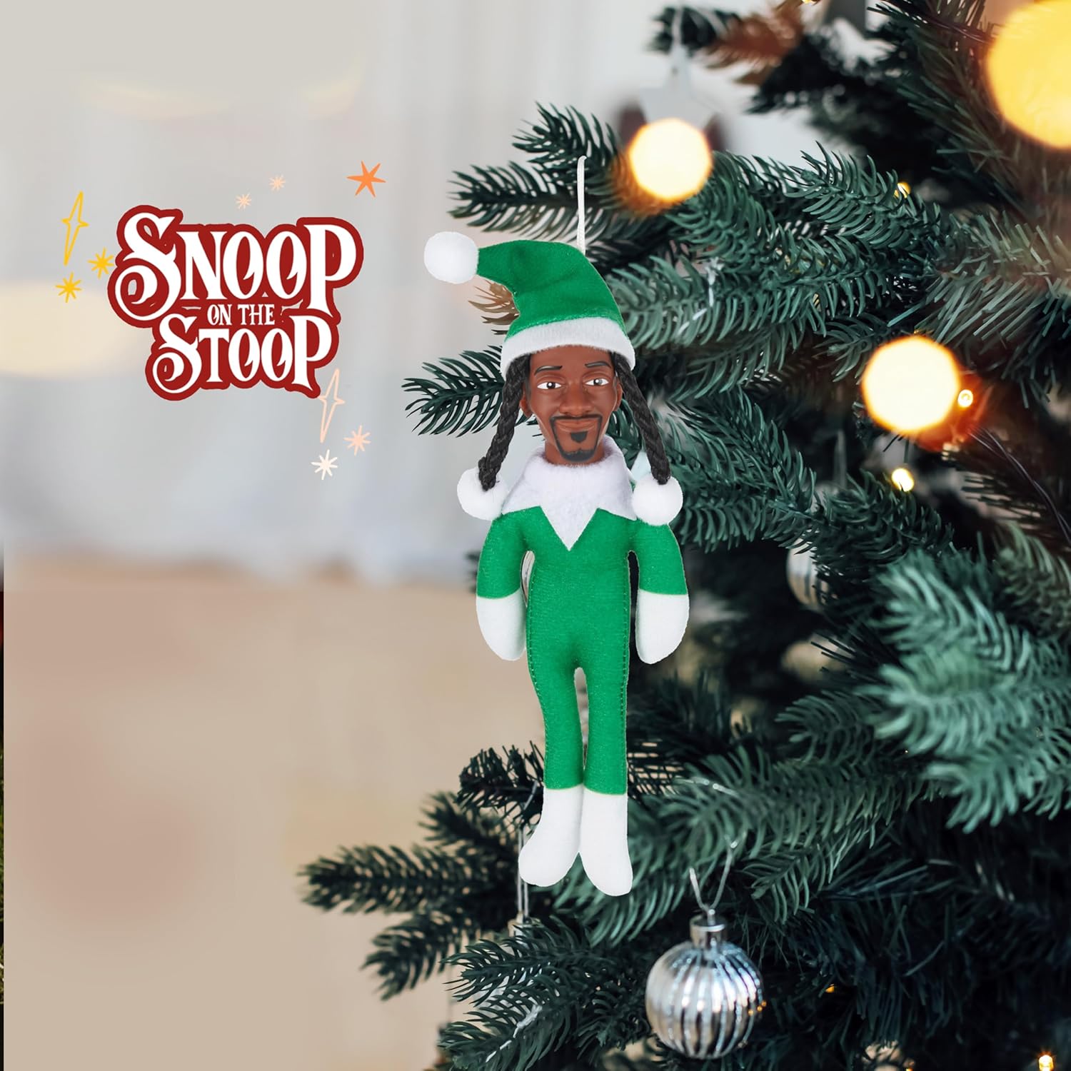 Snoop Dogg Christmas Ornaments - Funny Gag Gifts for Adults | Perfect Stocking Stuffers & Gift Exchange