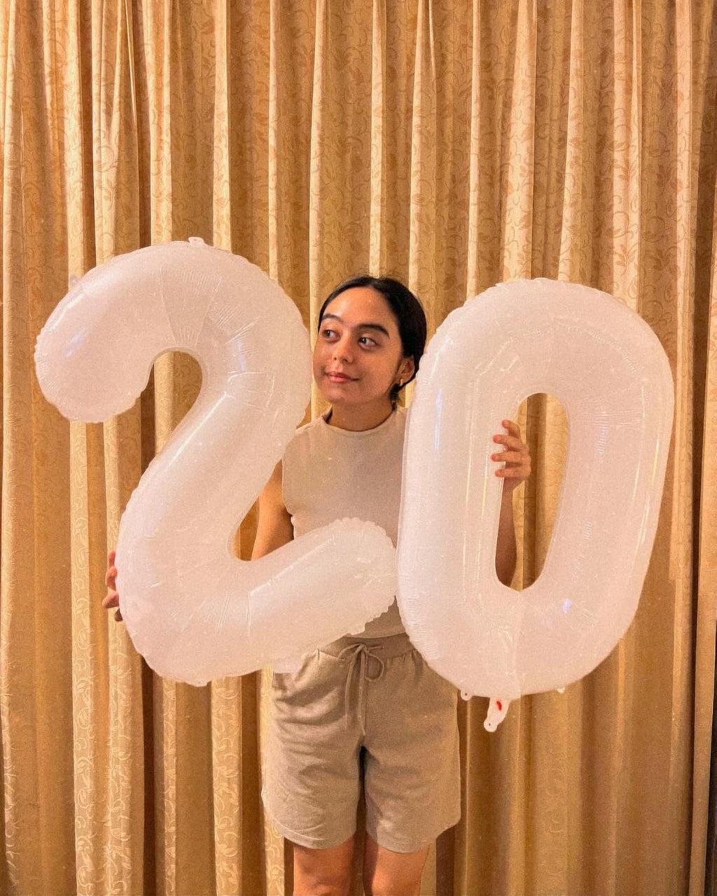 Number 16 Balloon - 40 Inch White Birthday Decoration for 16th Party Supplies - Perfect for Boys & Girls