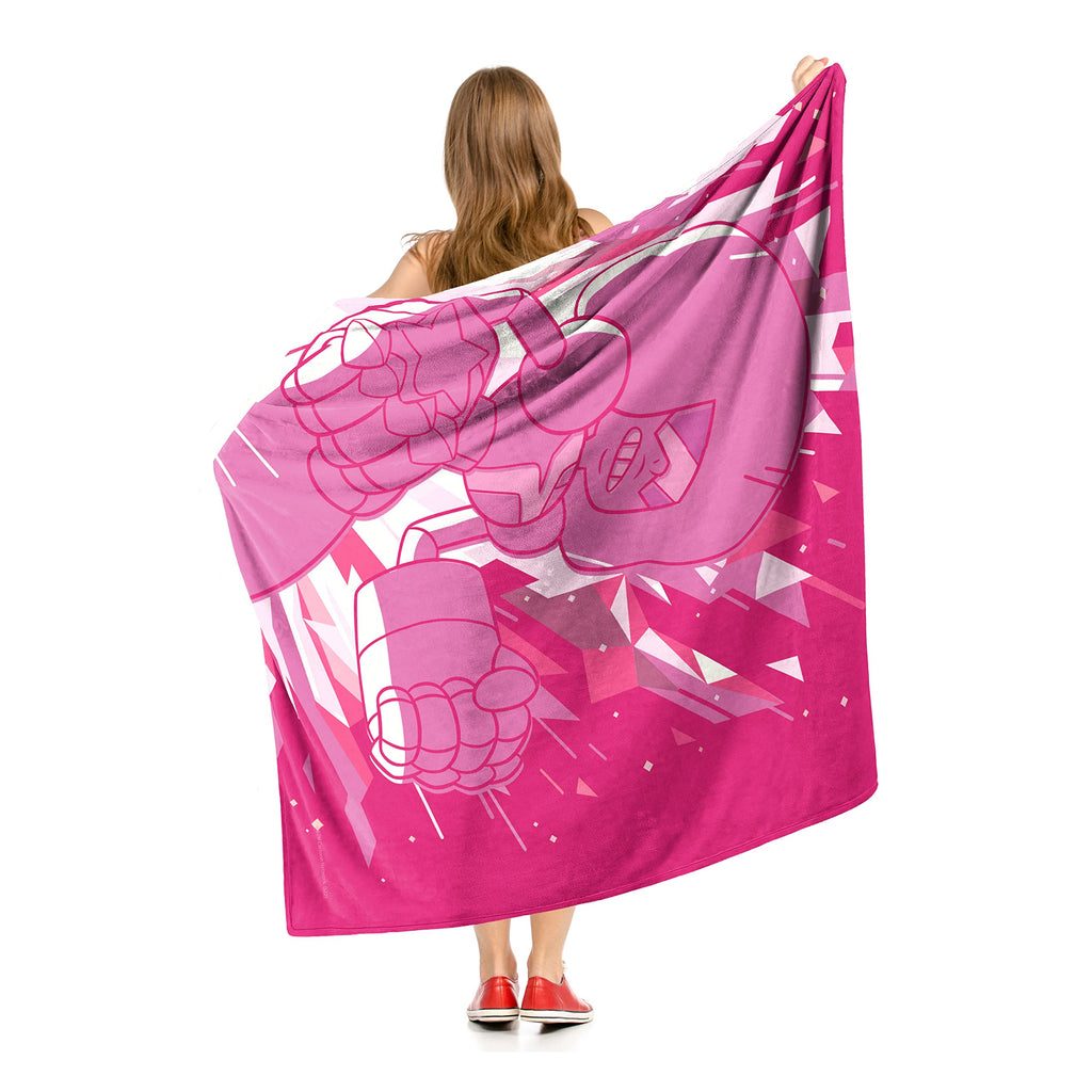 Northwest Steven Universe Silk Touch Throw Blanket, 50" x 60", Garnet Crystal Burst