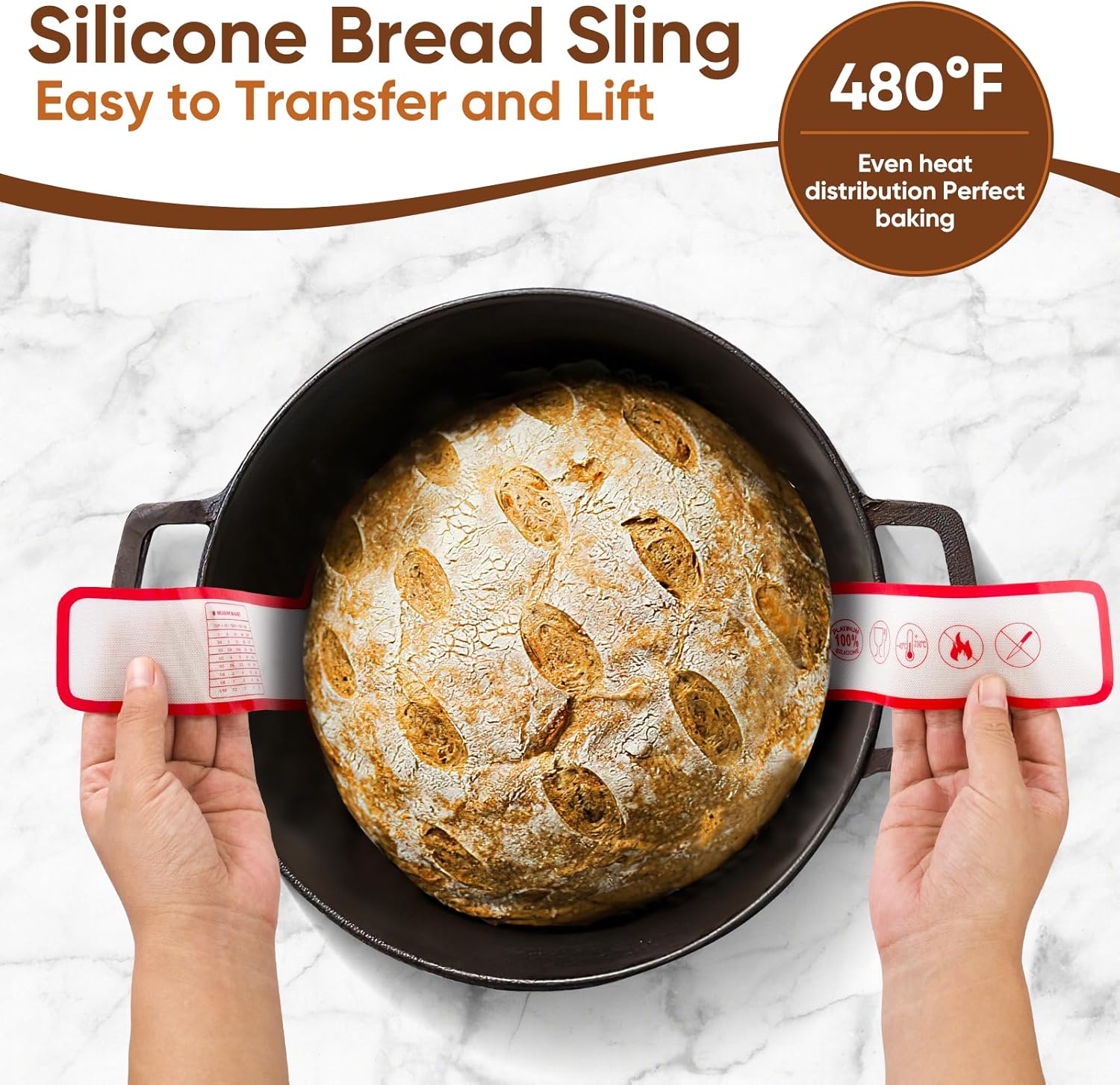 Round & Oval Bread Proofing Basket Set by [Brand Name] | 9" & 10" Sourdough Baking Tools for Artisan Bakers