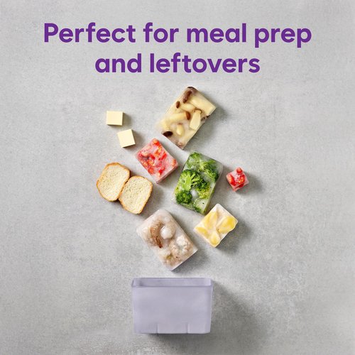 THX_SOYOON Freezer Containers for Food Storage 12pcs - Soup with Lids Safe - Twist Release - Flexible Frozen Design - BPA Free