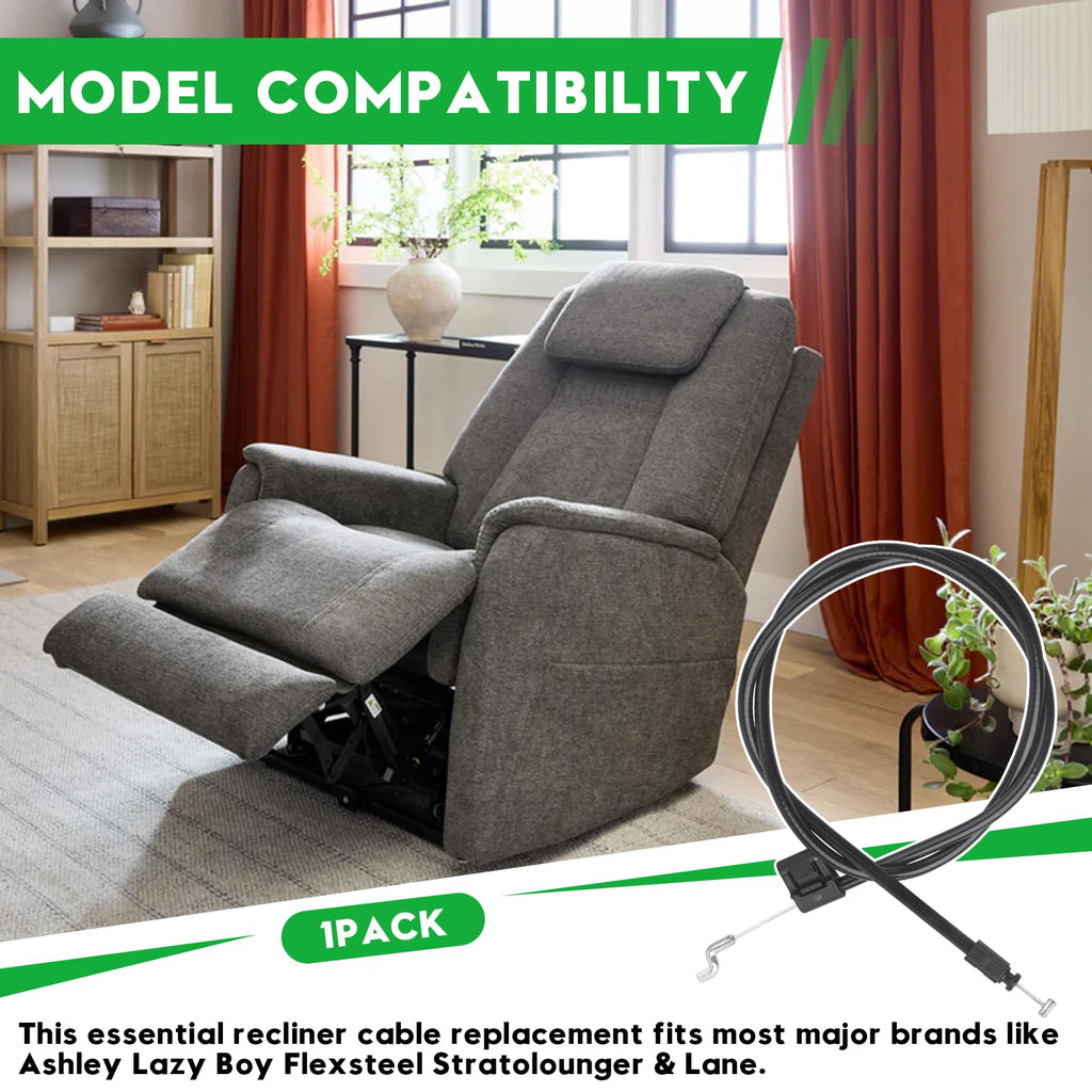 34.5 Inch Recliner Release Cable for Ashley Lazy Boy & Lane Recliner Chair