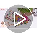 Hawaiian Bunting Banner 39ft - Tropical Party Decorations, 4 Pack