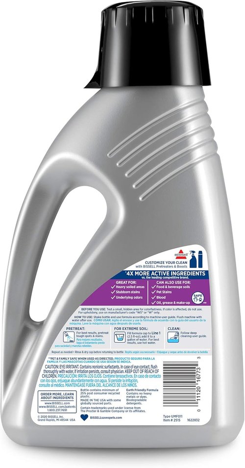Bissell PRO MAX Clean + Refresh Carpet Cleaner Machine with Febreze - 48 oz. Formula, Model 2515A