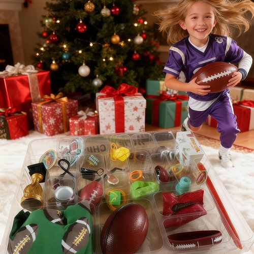 Football Advent Calendar 2025 | 24-Day Countdown with Unique Surprises for Kids & Rugby Fans
