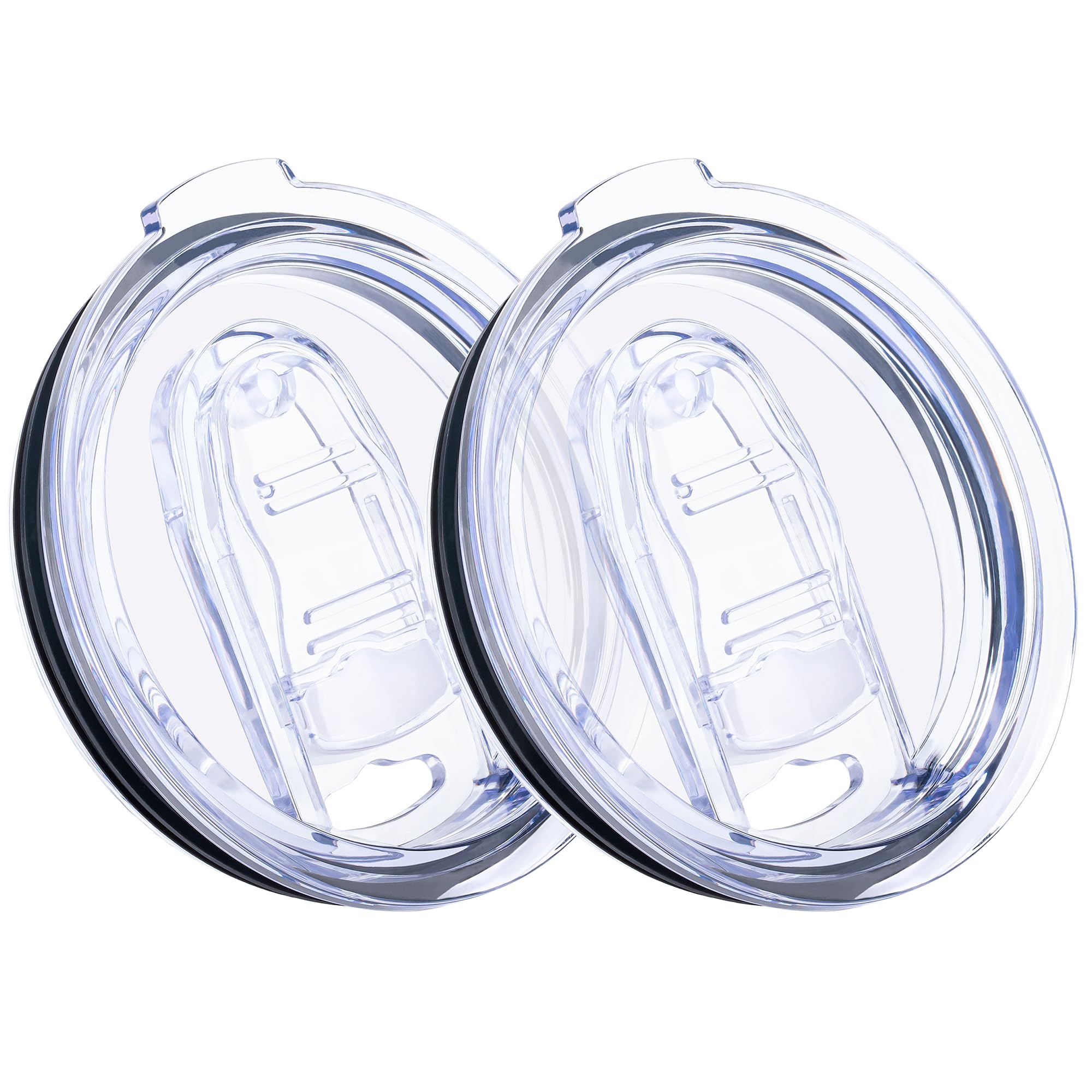 Bluwing 2 Pack 30oz Tumbler Lid, Replacement Tumbler Lid for 30oz YETI,BJPKPK, ALBOR, D·S, MUTNITT and More, Splash Resistant Lids,Covers for 30oz Tumbler,Cup