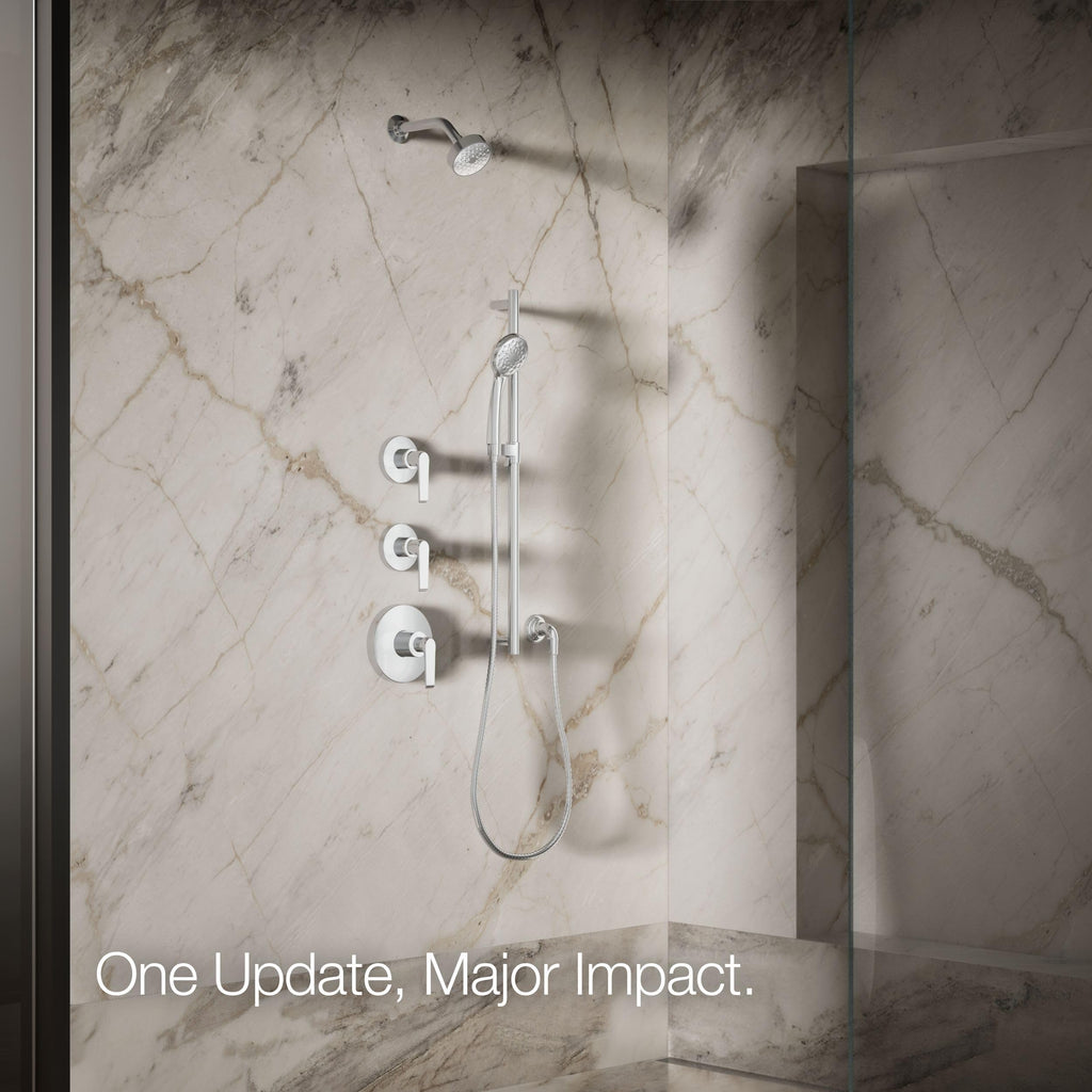 Kohler 72416-CP Awaken® G90 Single-function showerhead, 1.5 gpm, Polished Chrome