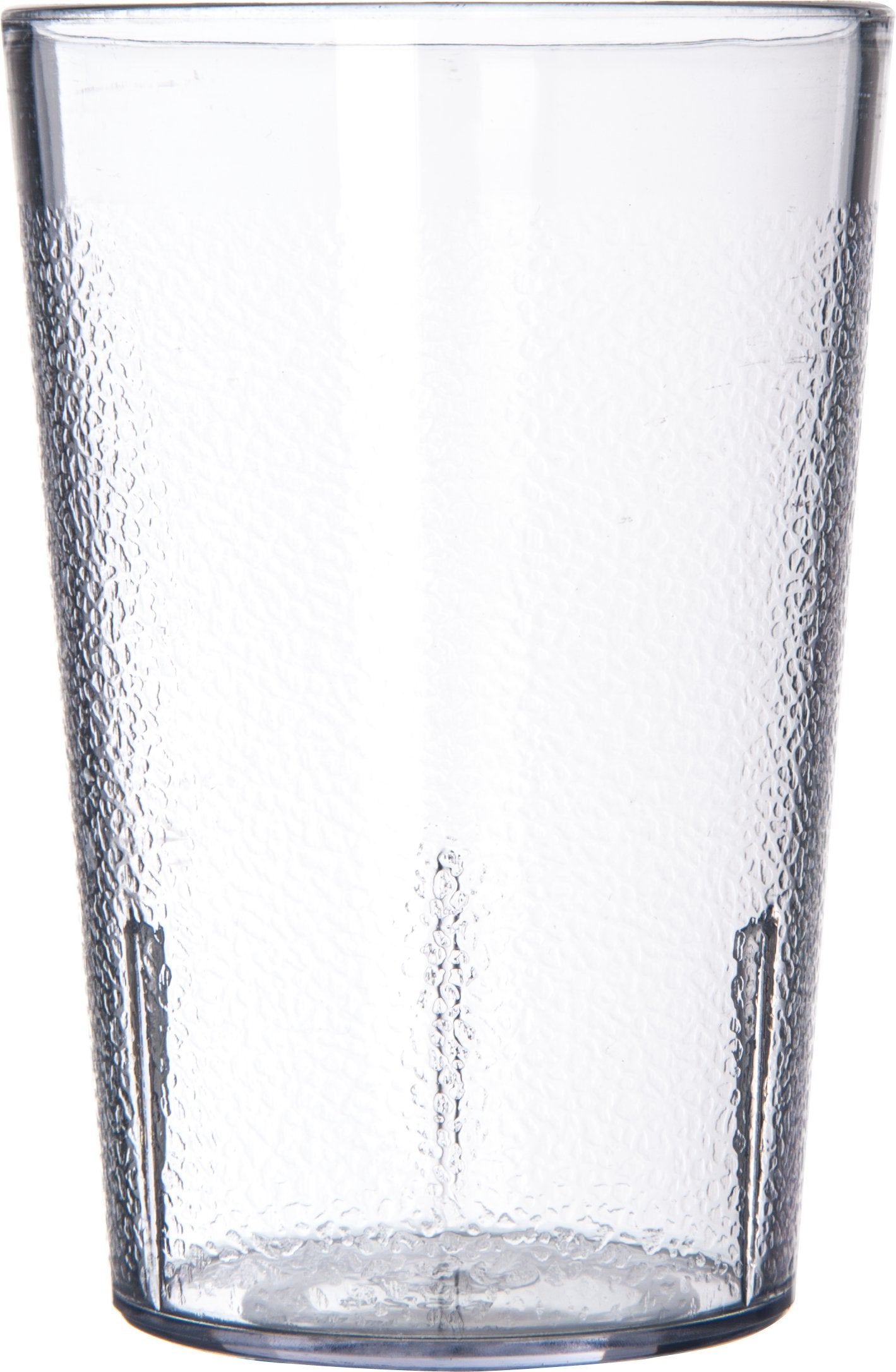 Carlisle FoodService Products Stackable Tumbler Plastic Tumbler for Restaurants, Catering, Kitchens, Plastic, 8.1 Ounces, Clear, (Pack of 72)