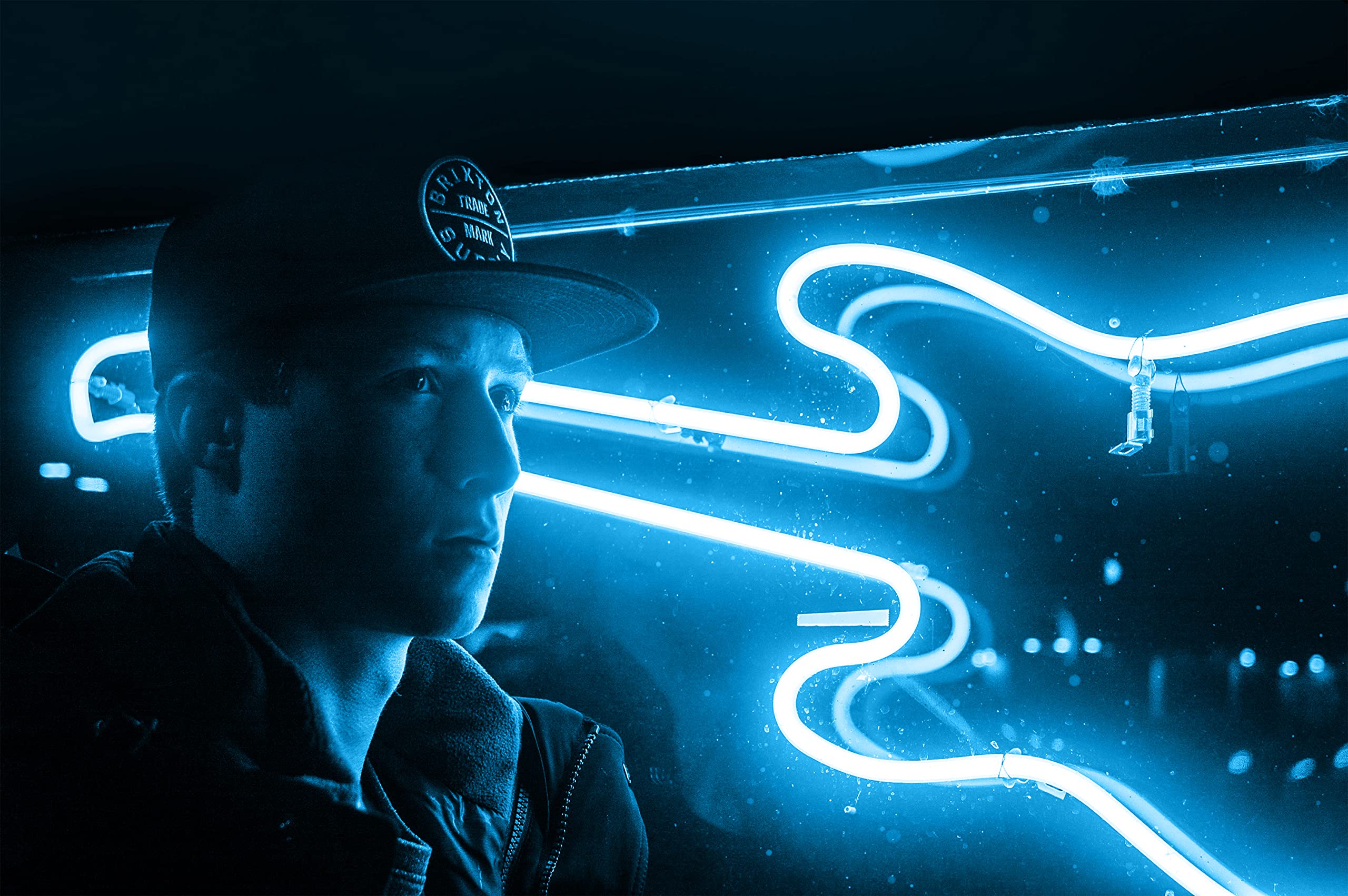 OWOFYDR LED Neon Lights Strip White 16.4FT/5M 12V DC Waterproof Flexible Neon Led Light for Indoors Outdoors Decorn (Ice Blue, 1Pc：No Adapter, No Accessorie)