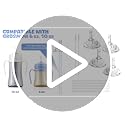 VANEST Replacement Straws for Grosmimi Stage 2 Cups - 4 Pack with Brushes