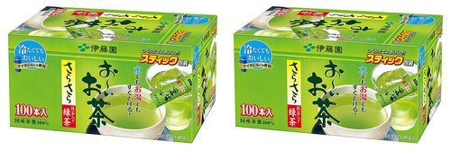 Ito En Oi Ocha Japanese Green Tea, Macha blend, pack of 100 [Japan Import] Pack of 2